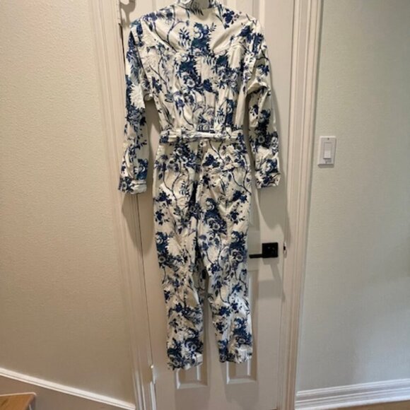 Anthropologie Lucienne Belted Romper Size 4 - Picture 9 of 9